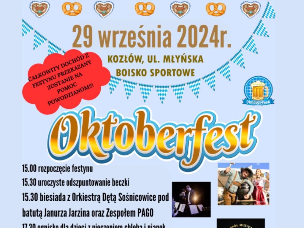 Oktoberfest – Kozłów 29 września 2024 r.